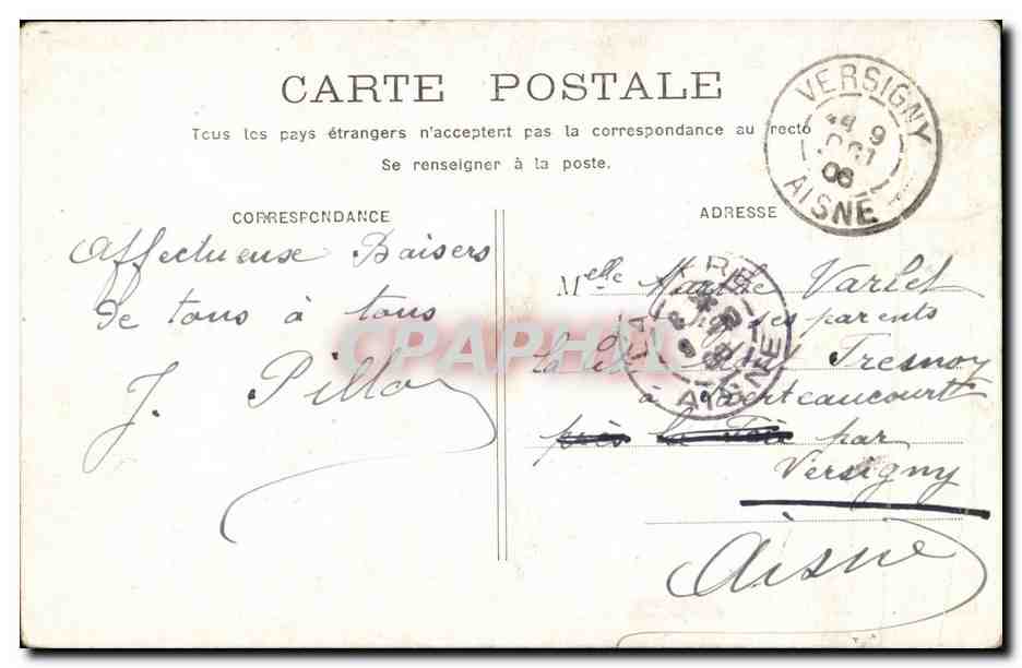 Femme au travail — scène de pêcheur — éditeur non identifié, n°4 — Reverso