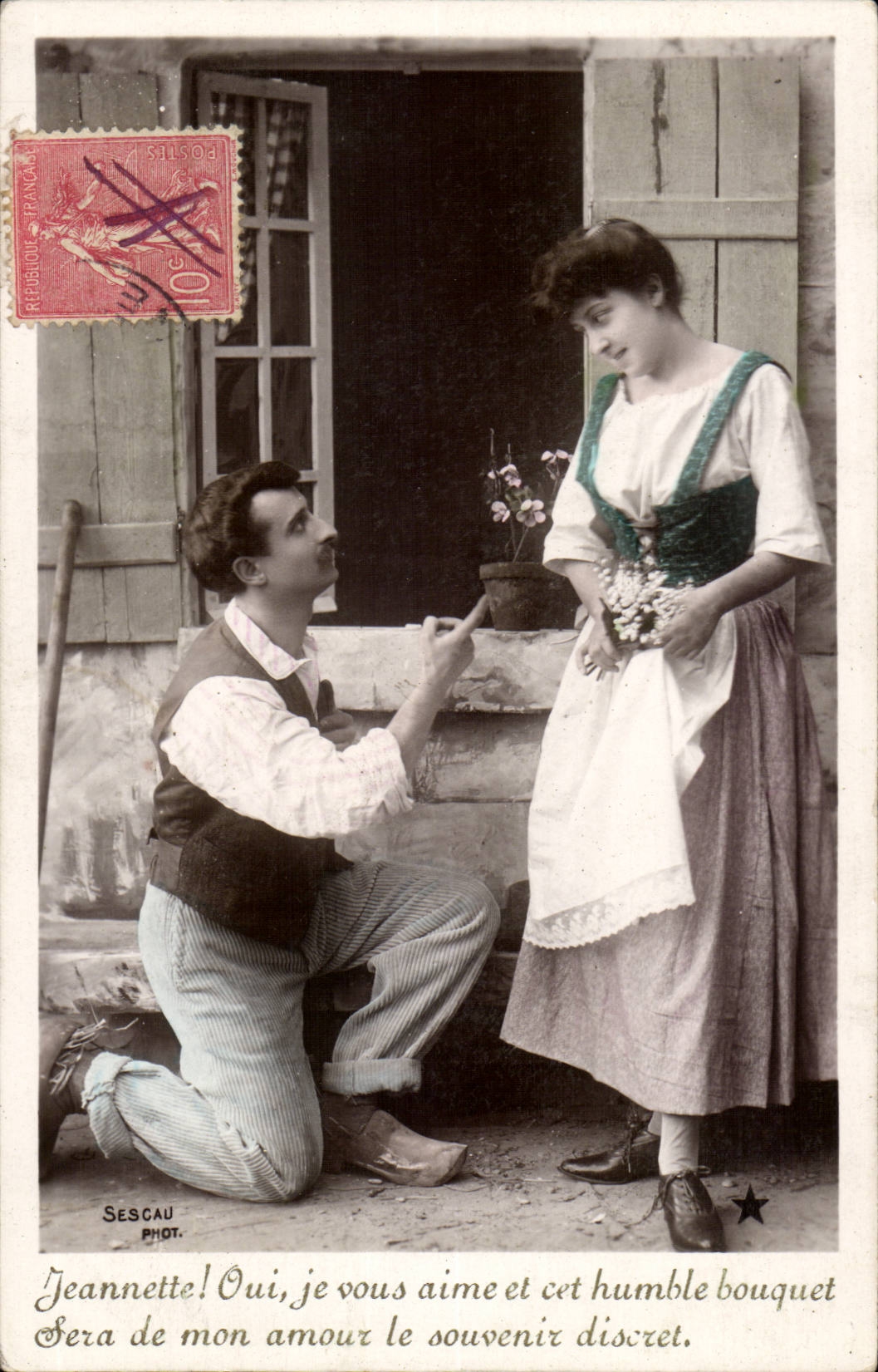 Proposition de mariage — Sescou Phot. — Série VBC N°3031