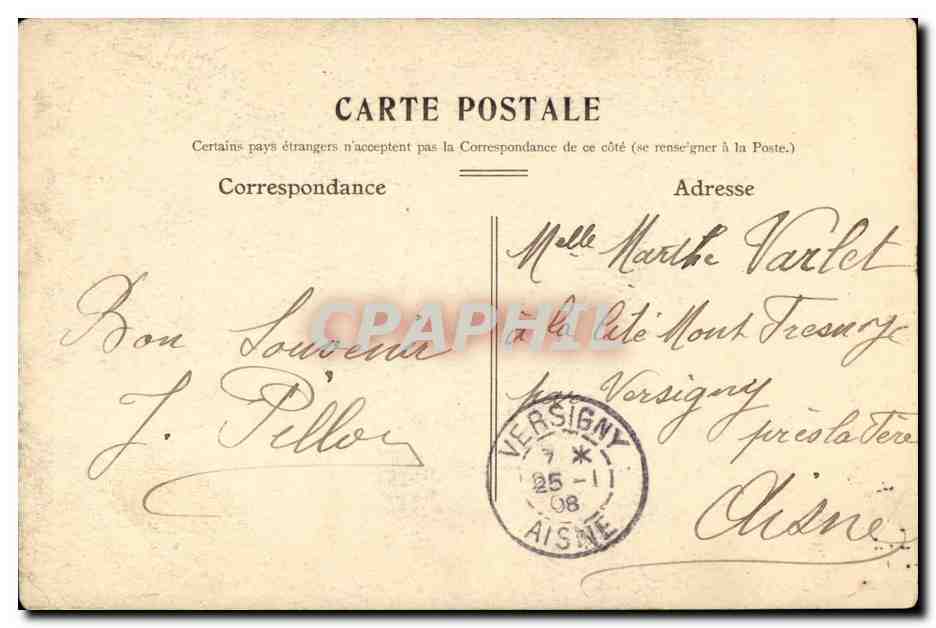Fantaisie - Enfants - Je veux comme le price pour elle pour toi qui m'as promis plus tard -Marthe Varlet - CPA  — Rückseite