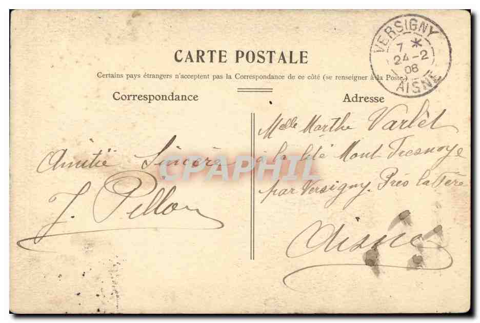 Fantaisie - Enfants - mais tu sais dans l'histoire du prince charmant -Marthe Varlet - CPA  — Verso