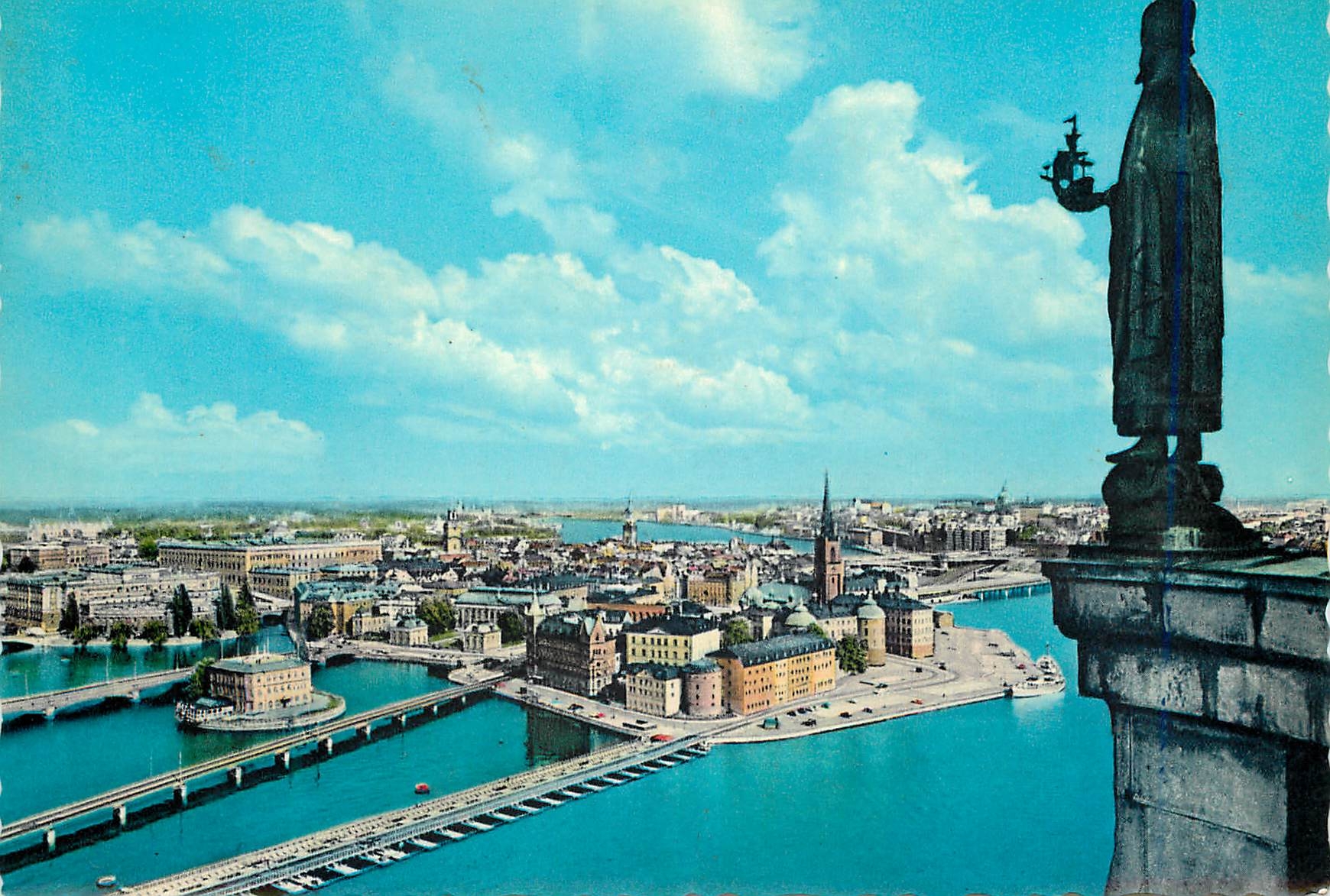 CPM Stockholm utsikt fran stadshustornet