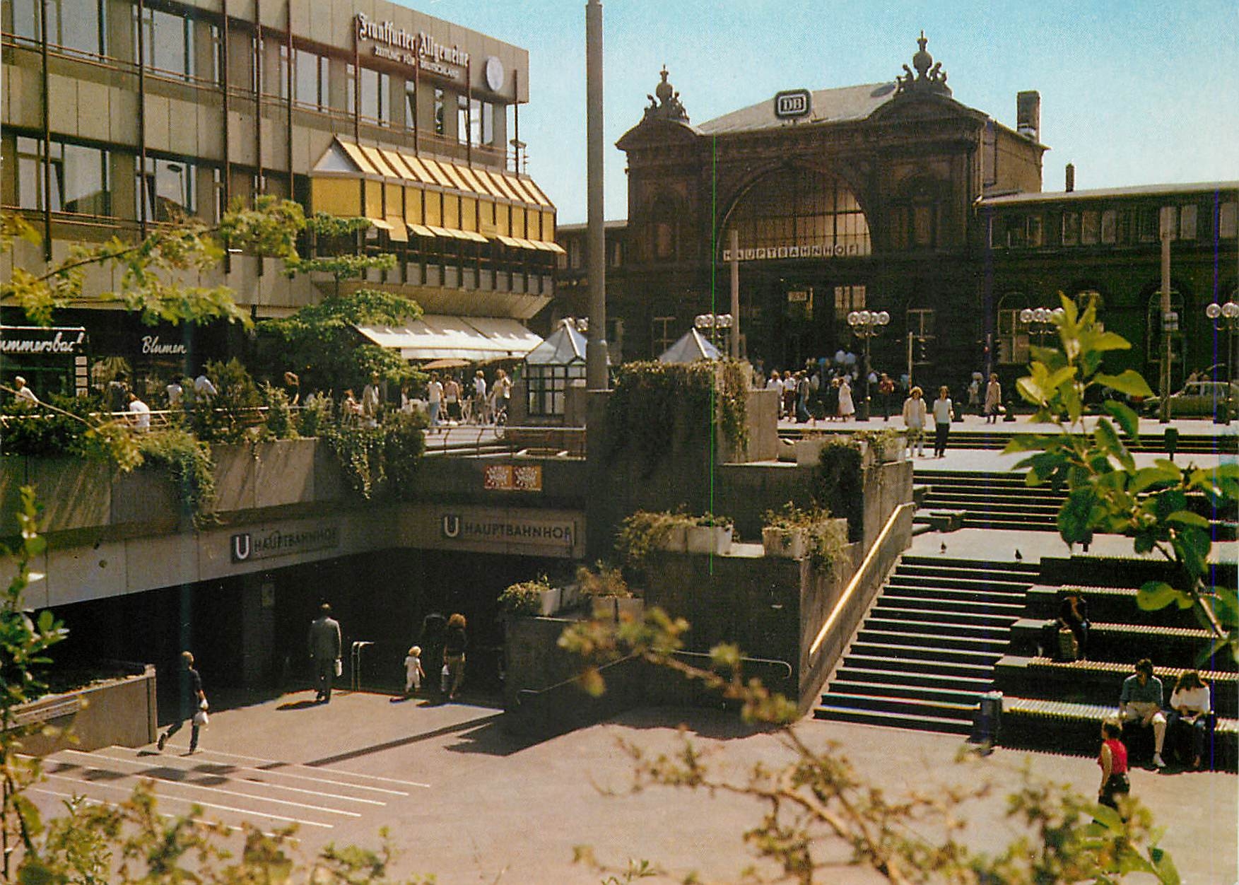 CPM Bundeshauptstadt Bonn bonner loch mit hauptbahnhol
