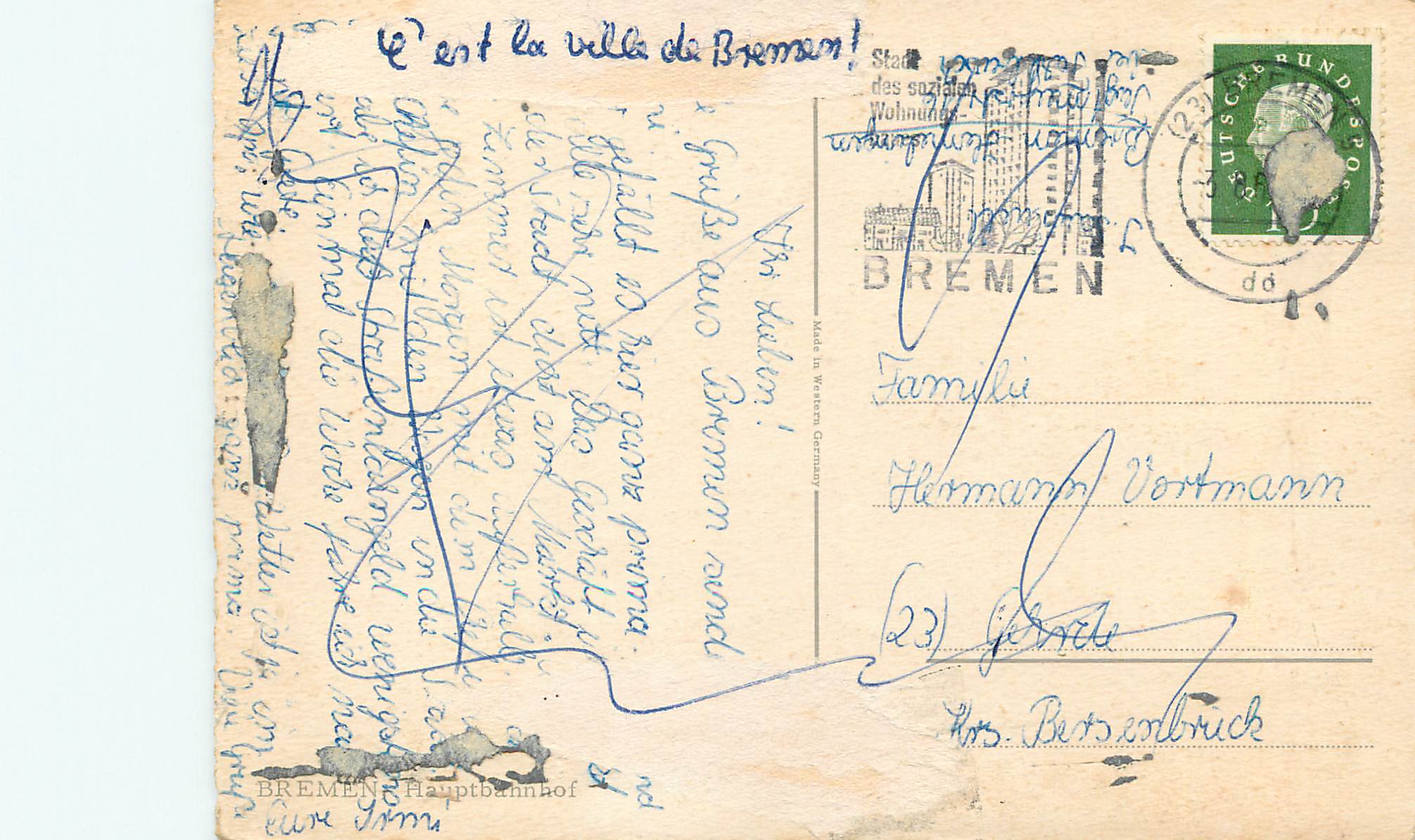 CPM Bremen Tramway — Back