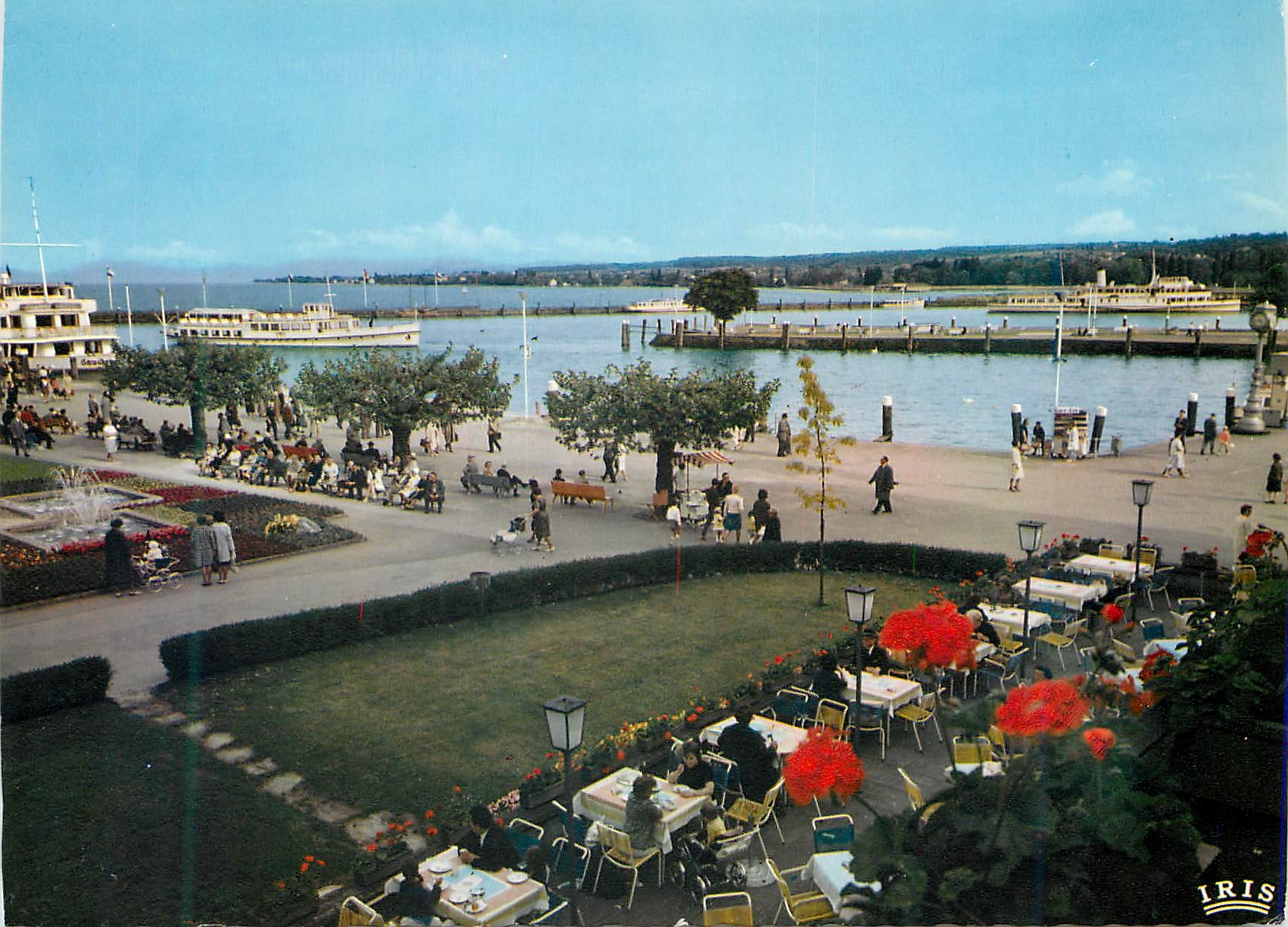 CPM Konstanz Constance (Allemagne) La Promenade