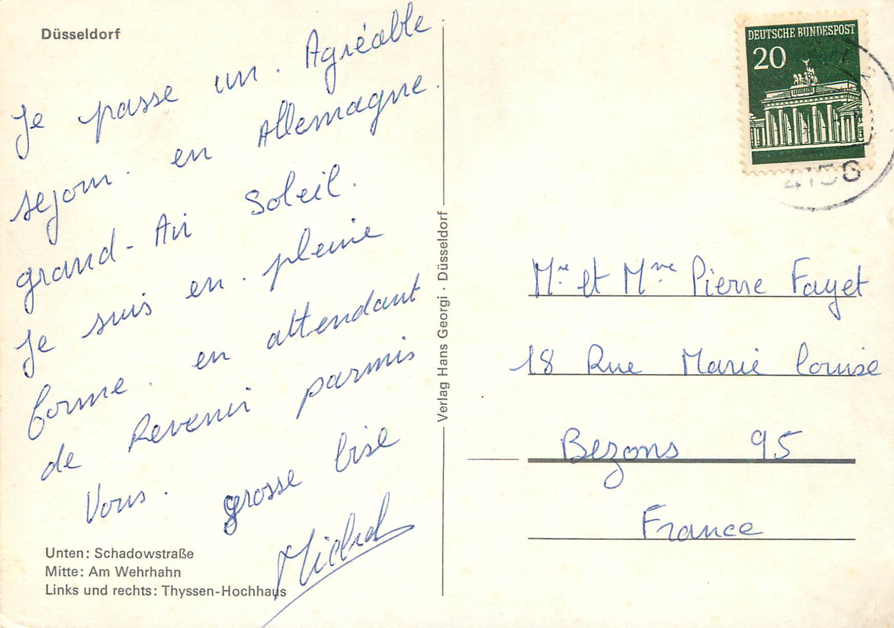 CPM Duesseldorf — Rückseite