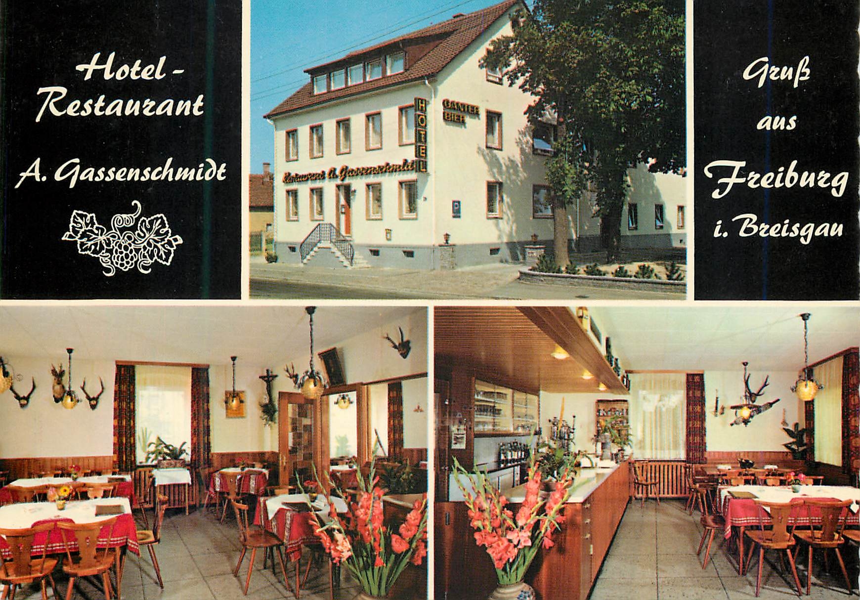 CPM Freiburg im Breisgau Hotel Restaurant Gassenschmidt