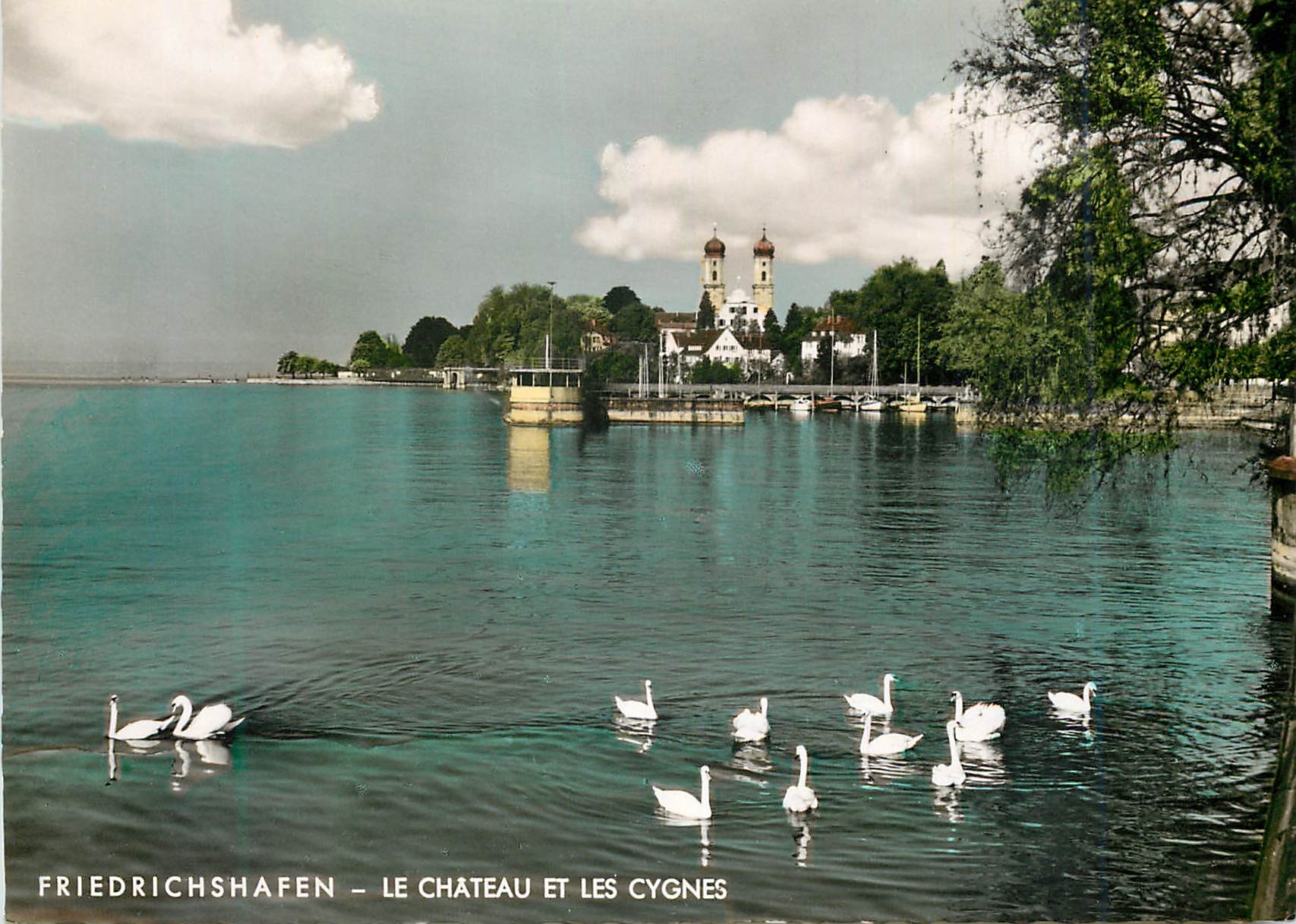 CPM Friedrichshafen Le Chateau et les Cygnes