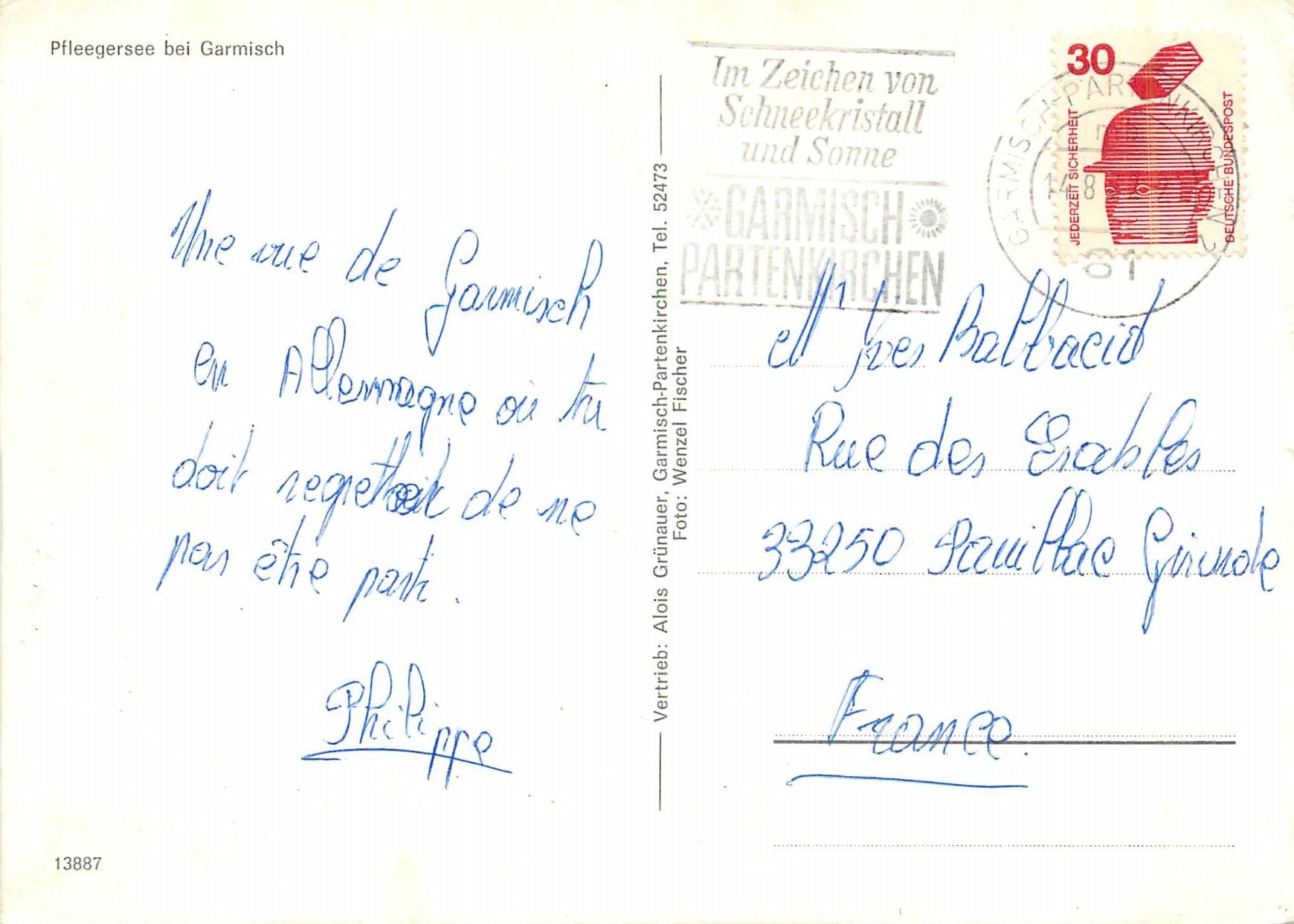 CPM Garmisch — Rückseite