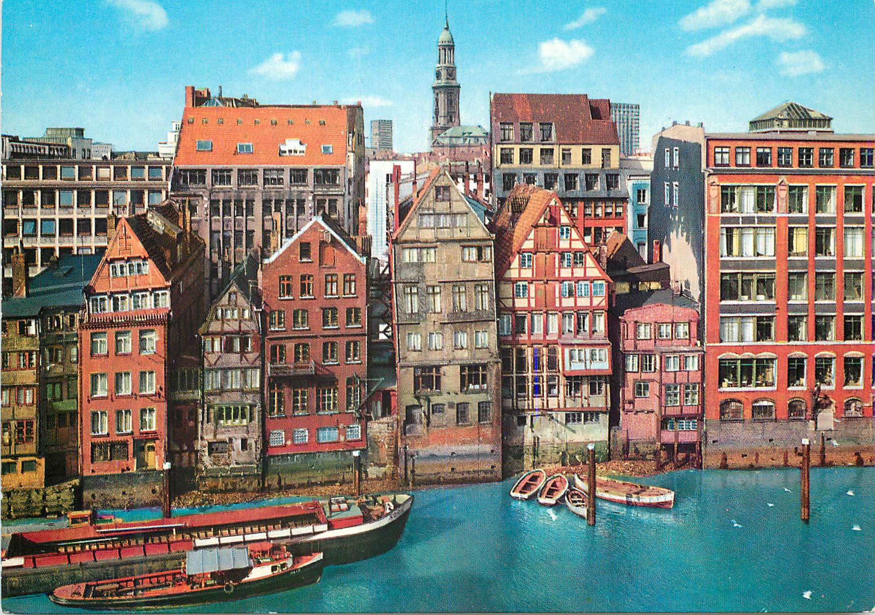 CPM Hamburg Ancient Houses at Nicolaifleet