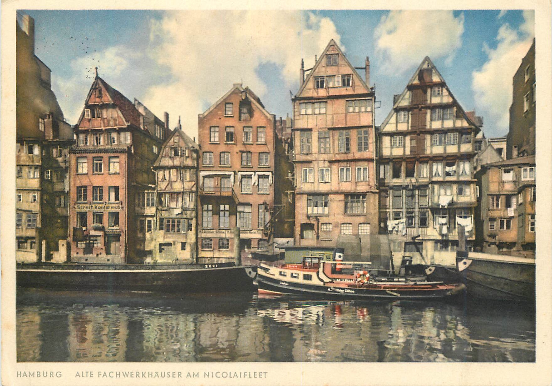 CPM Hamburg Alte Fachwerkhauser am Nicolaifleet
