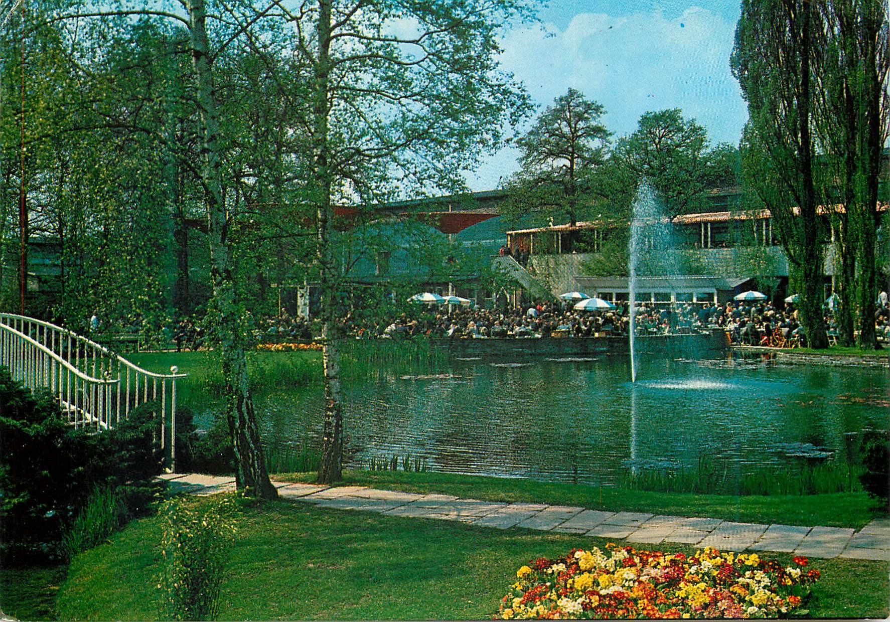 CPM Hannover Messe Gartenrestaurant auf dem Messegelande