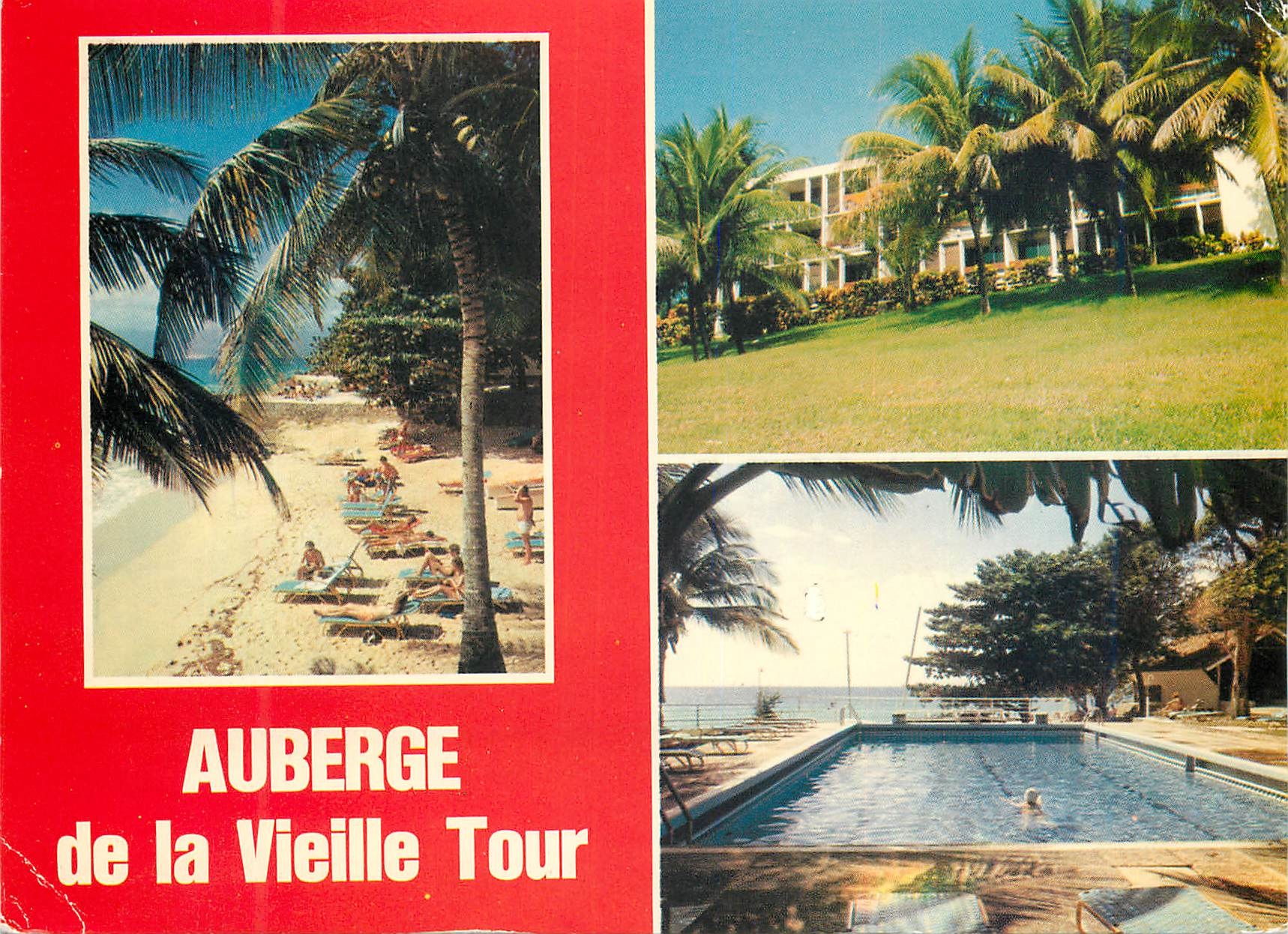CPM Guadeloupe Gosier Auberge de la Vieille Tour
