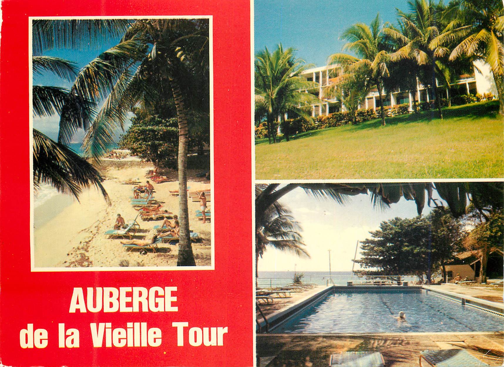 CPM Guadeloupe Gosier Auberge de la Vieille Tour