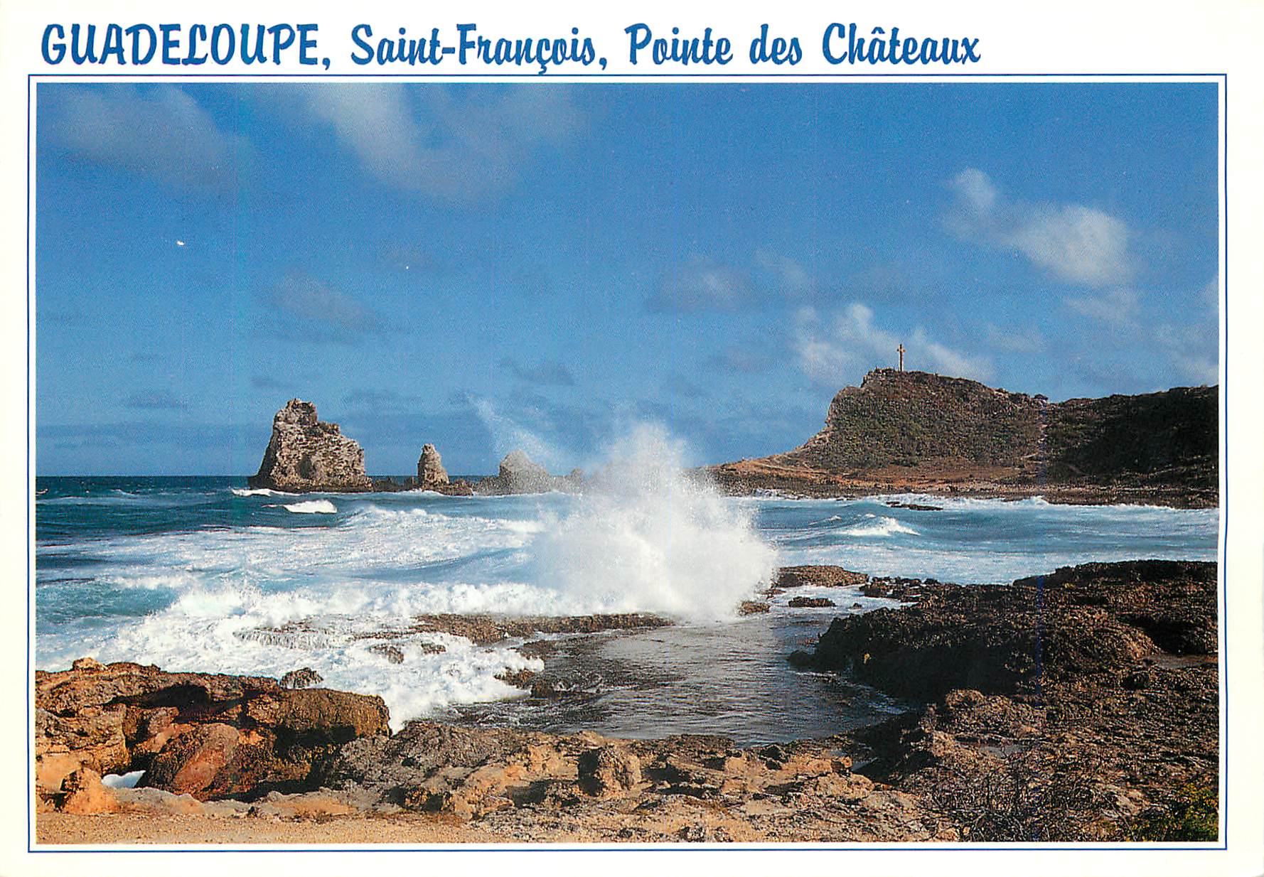 CPM Guadeloupe Saint-Francois Pointe des Chateaux