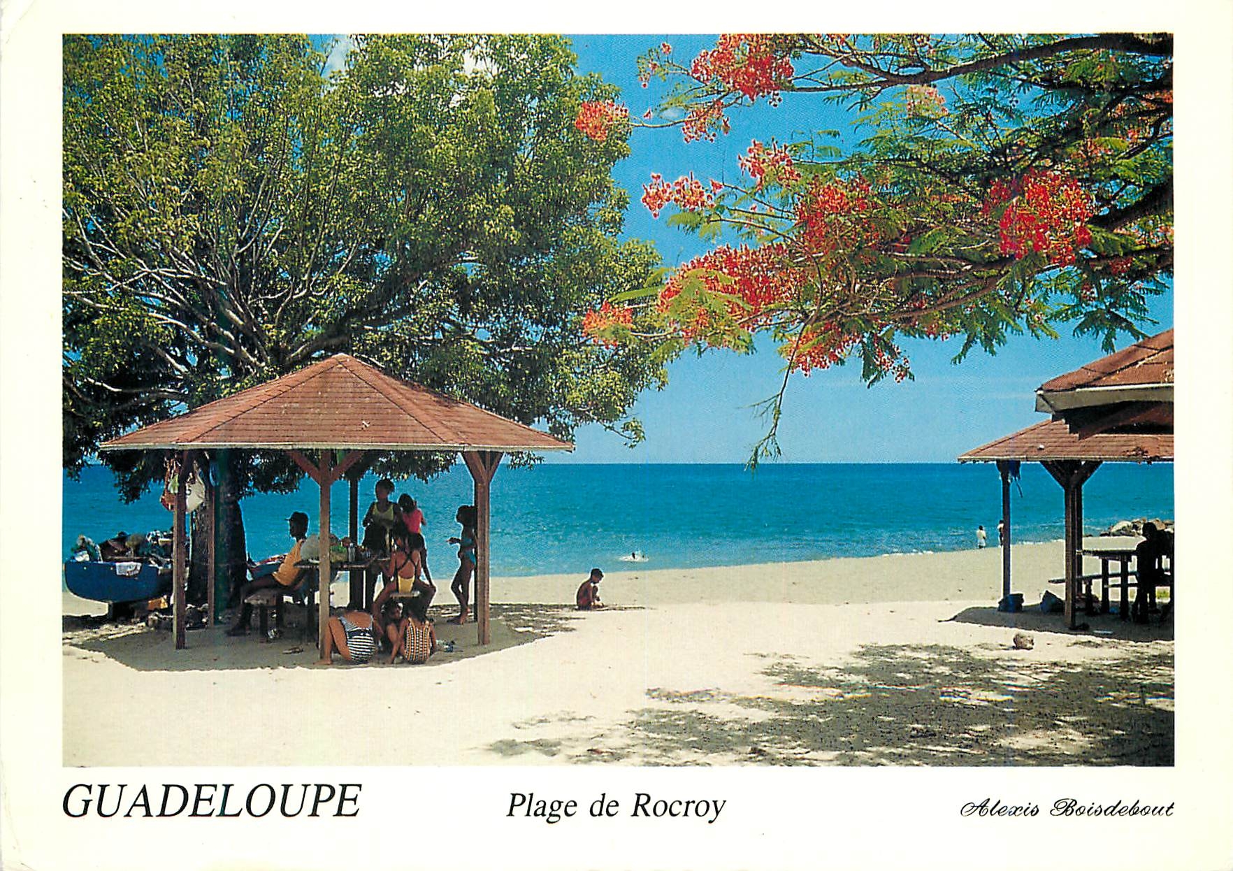 CPM Guadeloupe Vieux-Habitants plage de Rocro
