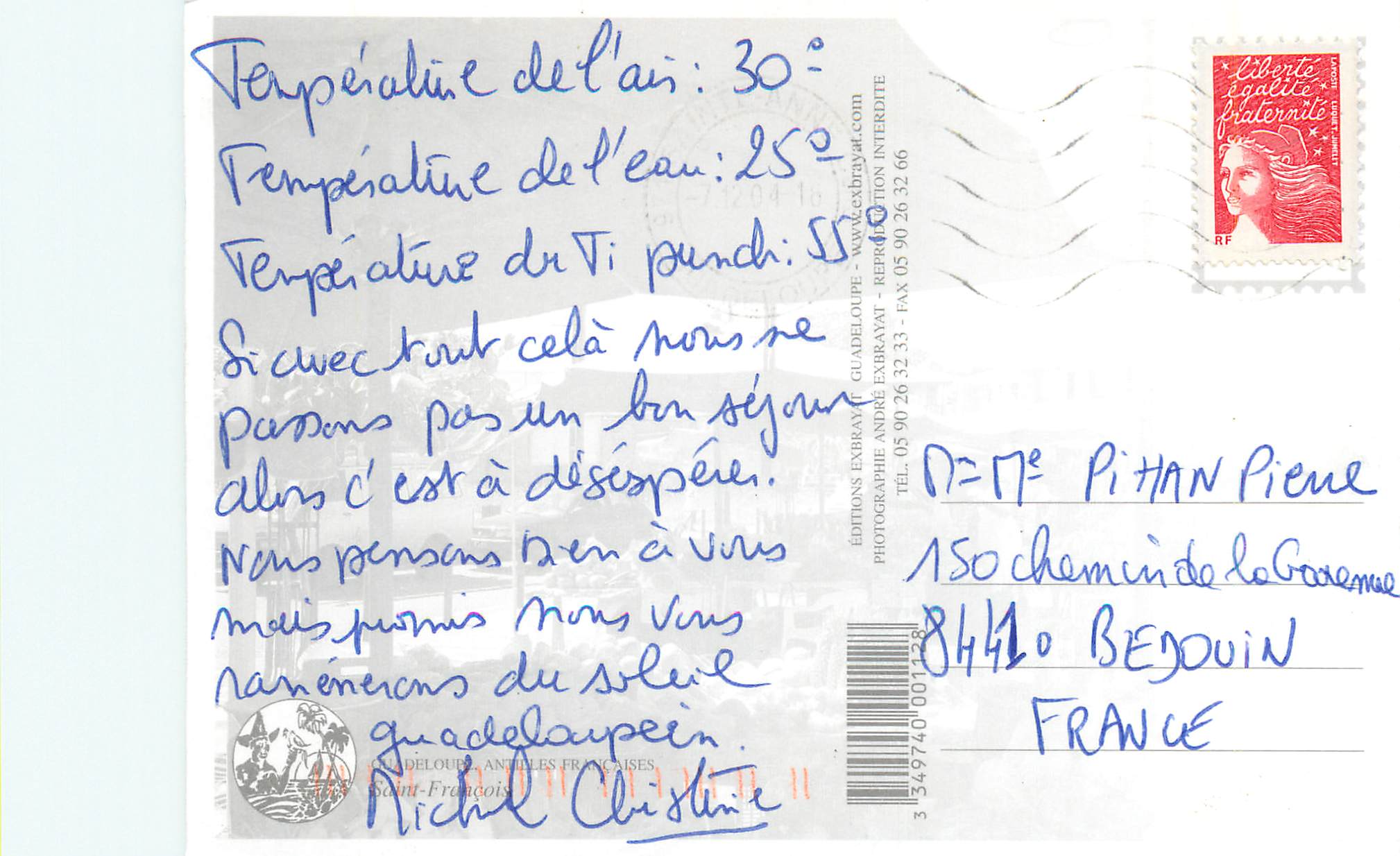 CPM Guadeloupe — Back