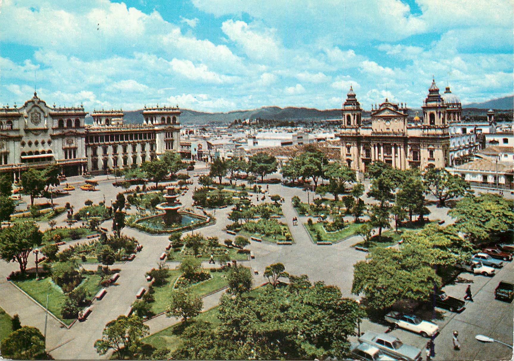 CPM Guatemala Central Park and Metropolitan Cathedral