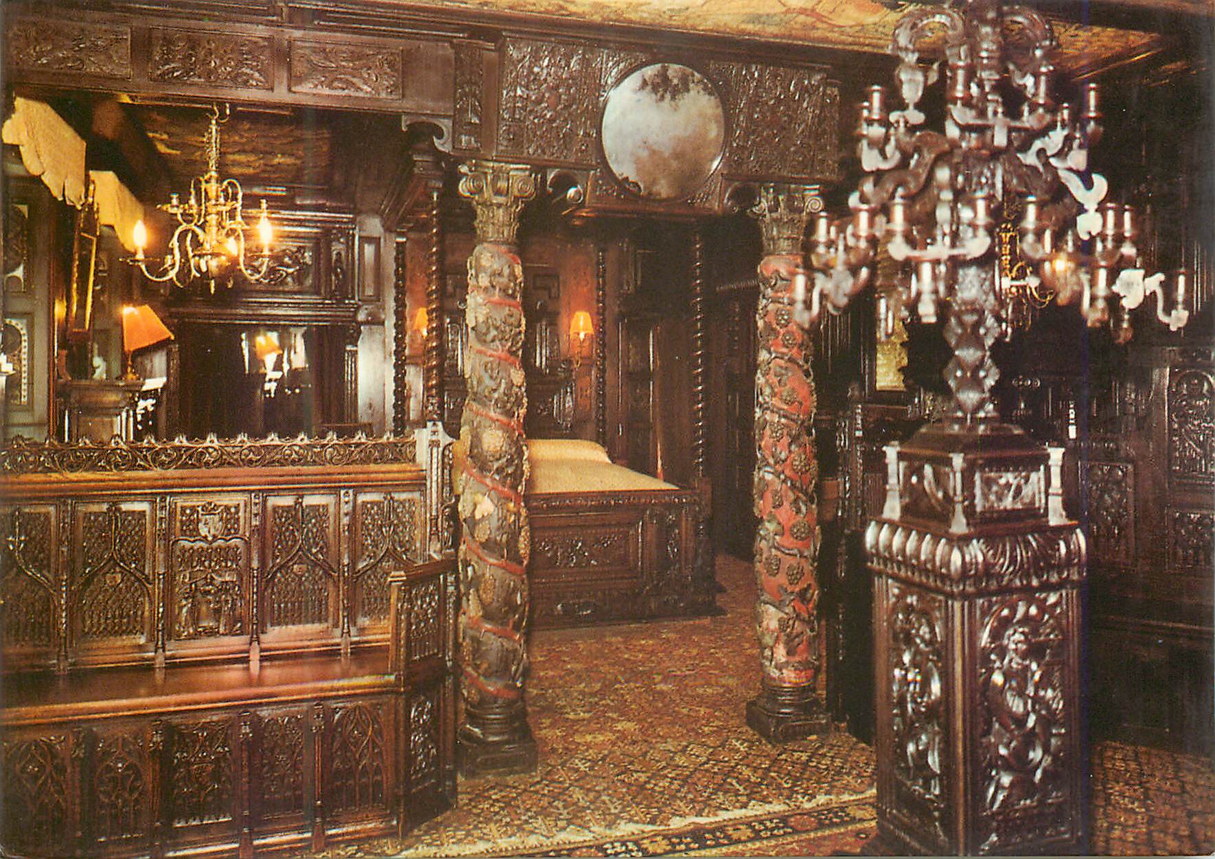 CPM Guernsey Maisonde Victor Hugo Chambre de Garibaldi