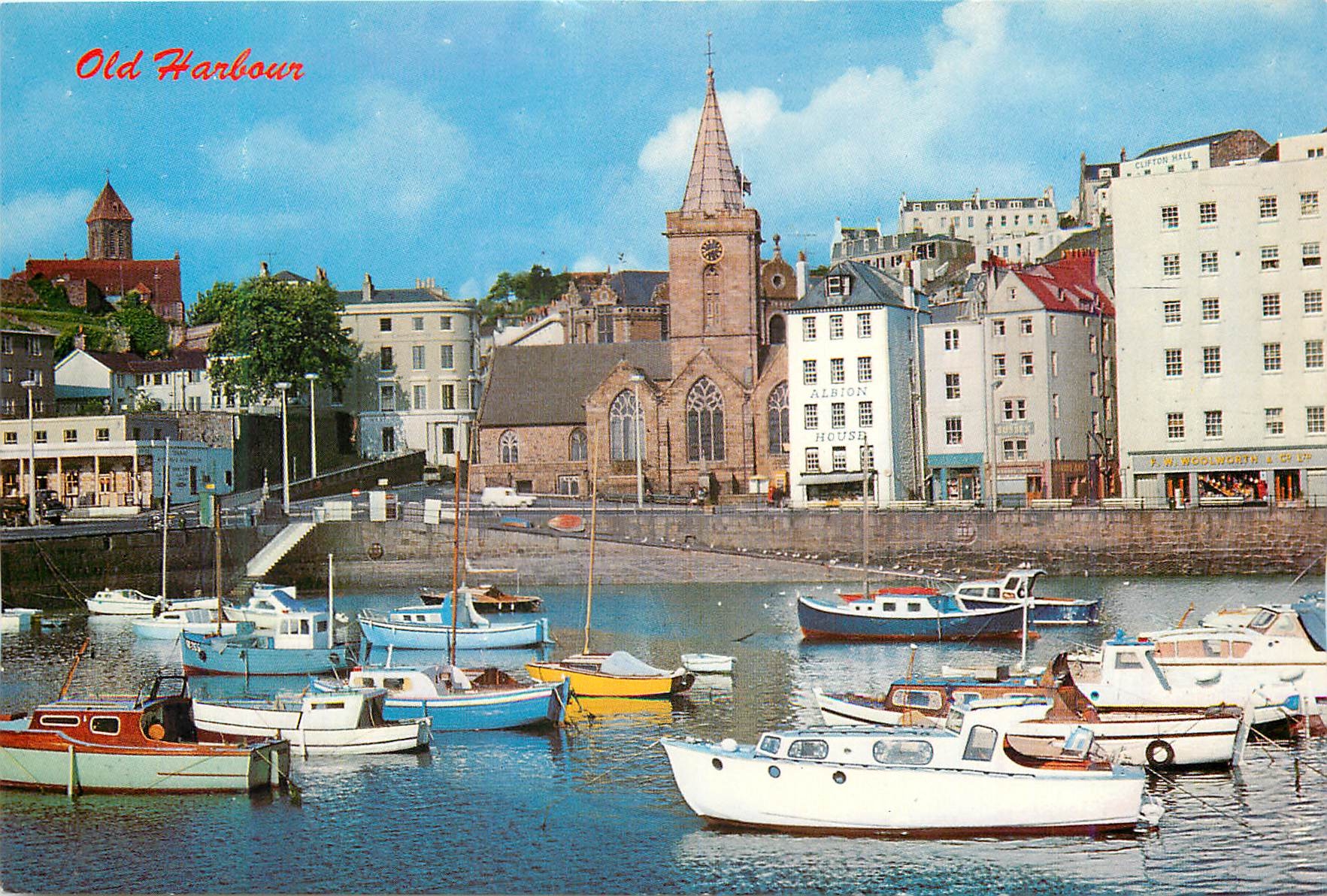 CPM Guernsey St Peter Port Old Harbour Bateaux