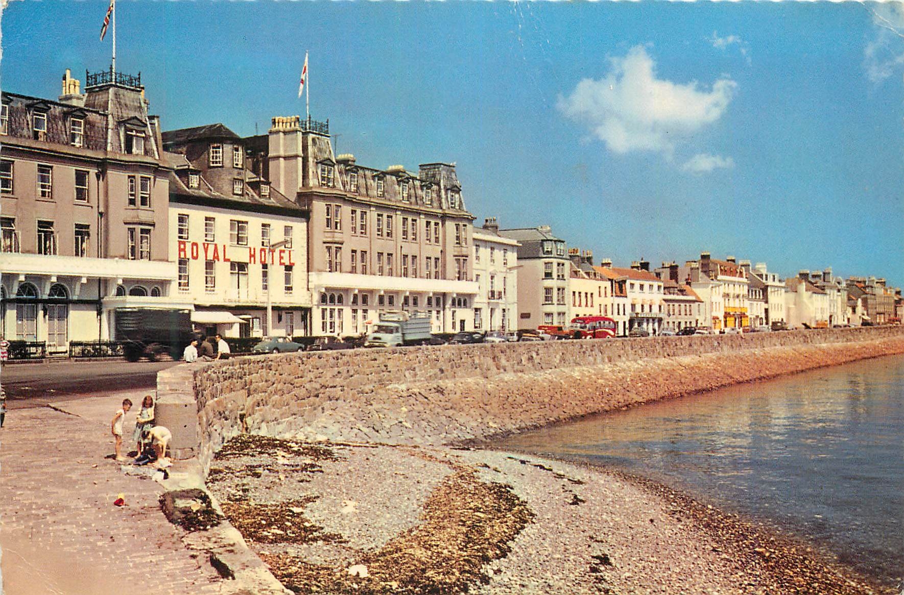 CPM Guernsey Glategny Esplanade St Peter Port