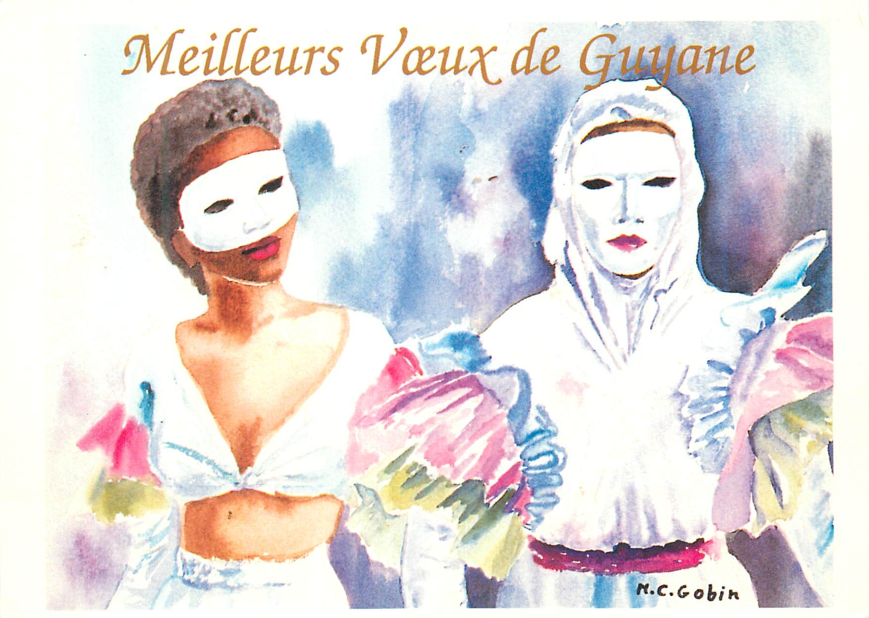 CPM Guyane Francaise Meilleurs Voeux de Guyane