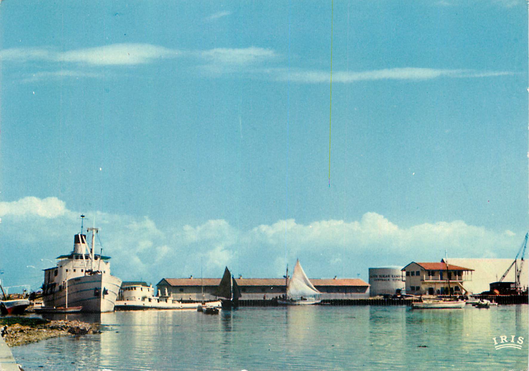 CPM Haiti Cap Haitien vue sur le port Bateau