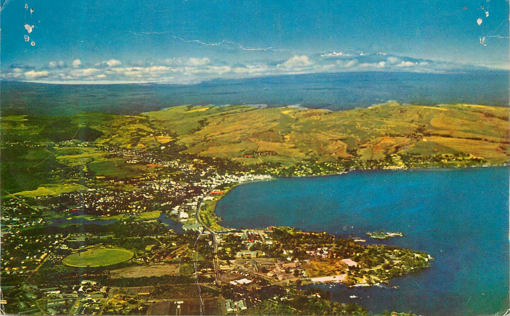 CPM Aerial view of Hilo Hawaii