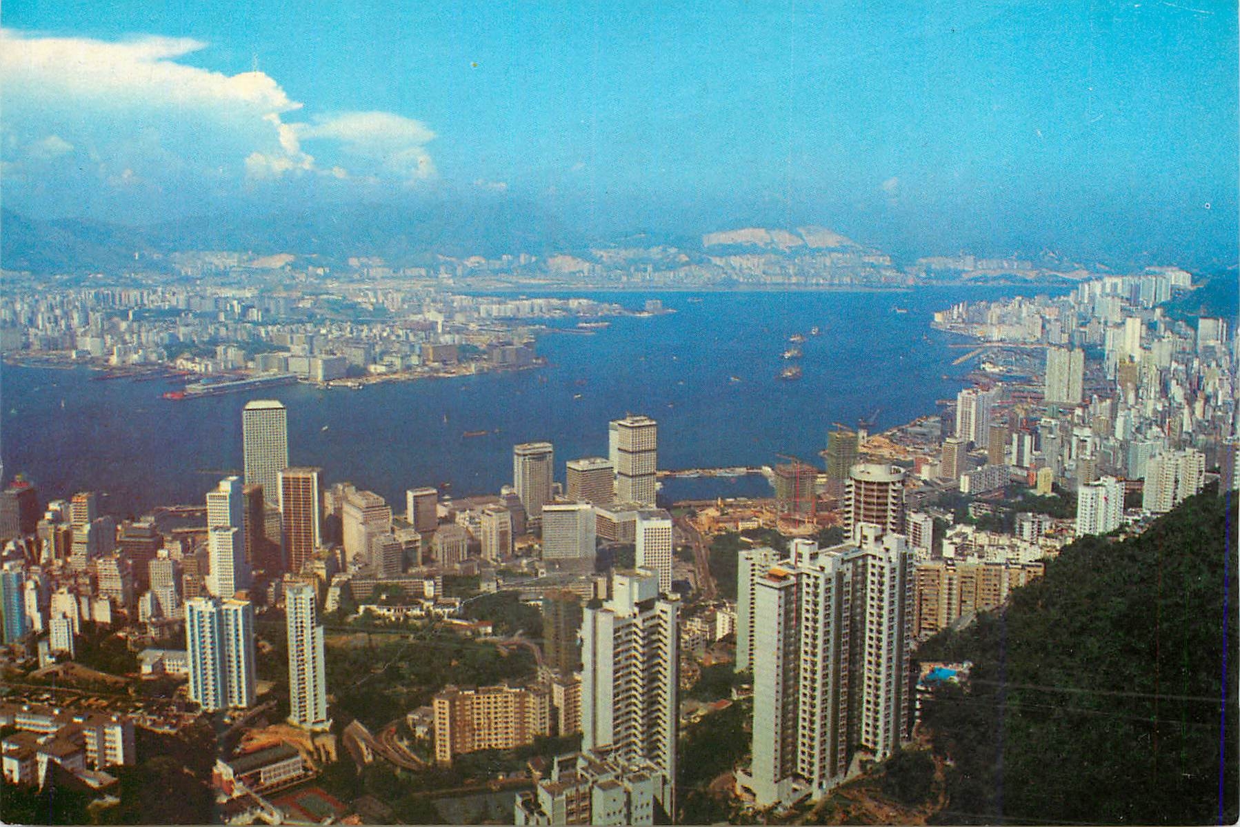 CPM Hong Kong Bird eye's view of Hong Kong & Kowloon Peninsula