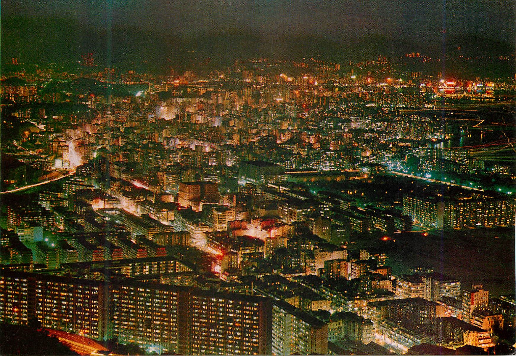 CPM Hong Kong Night Scene of Kowloon