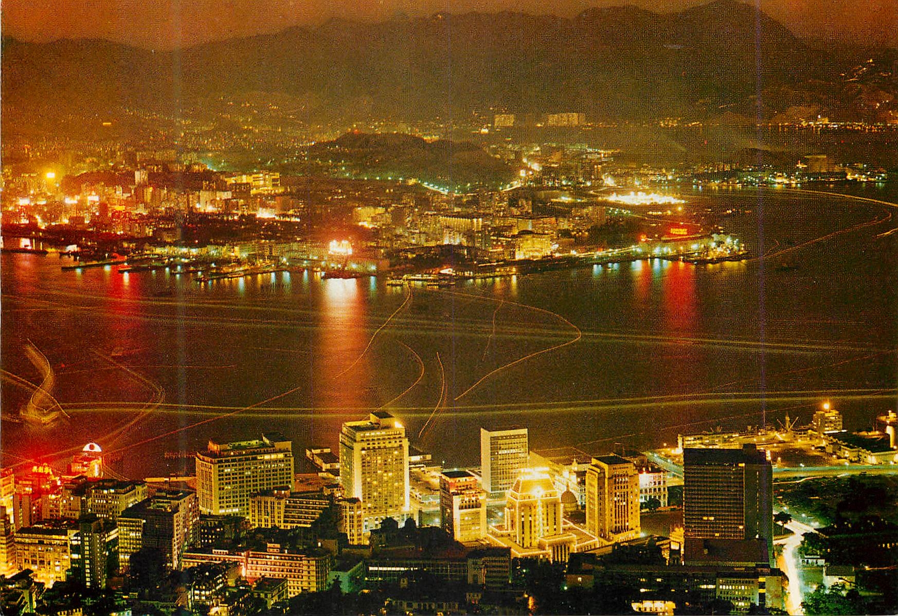 CPM Hong Kong Night Scene from Park