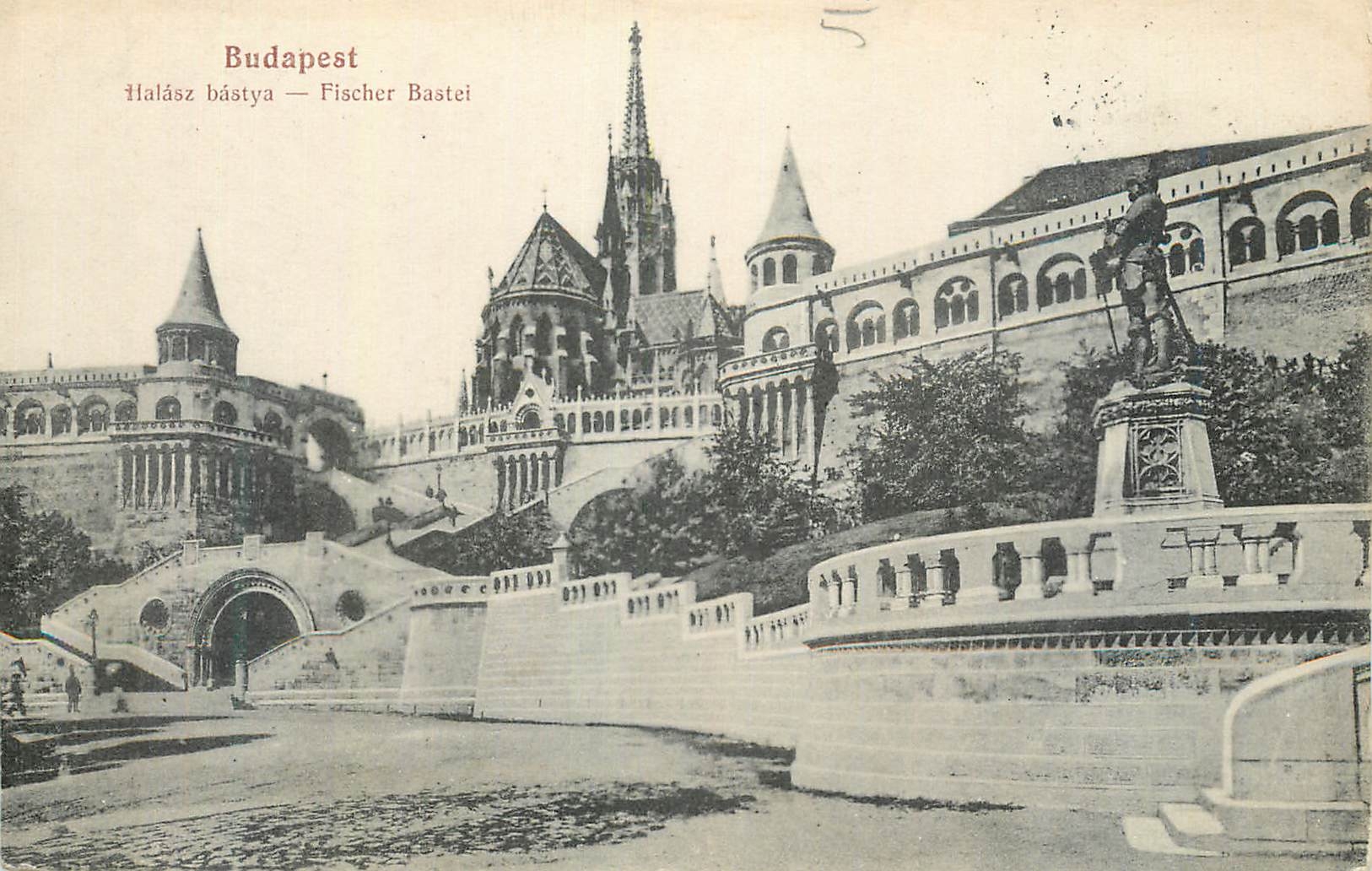 CPA Budapest Fishcer Bastei