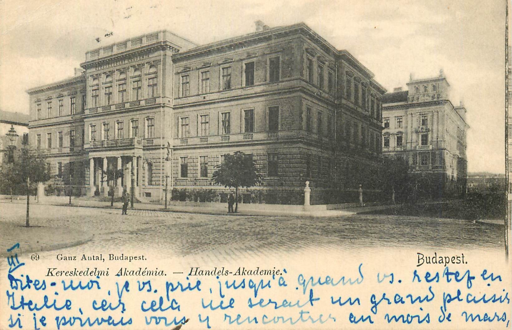 CPA Budapest Ganz Autal