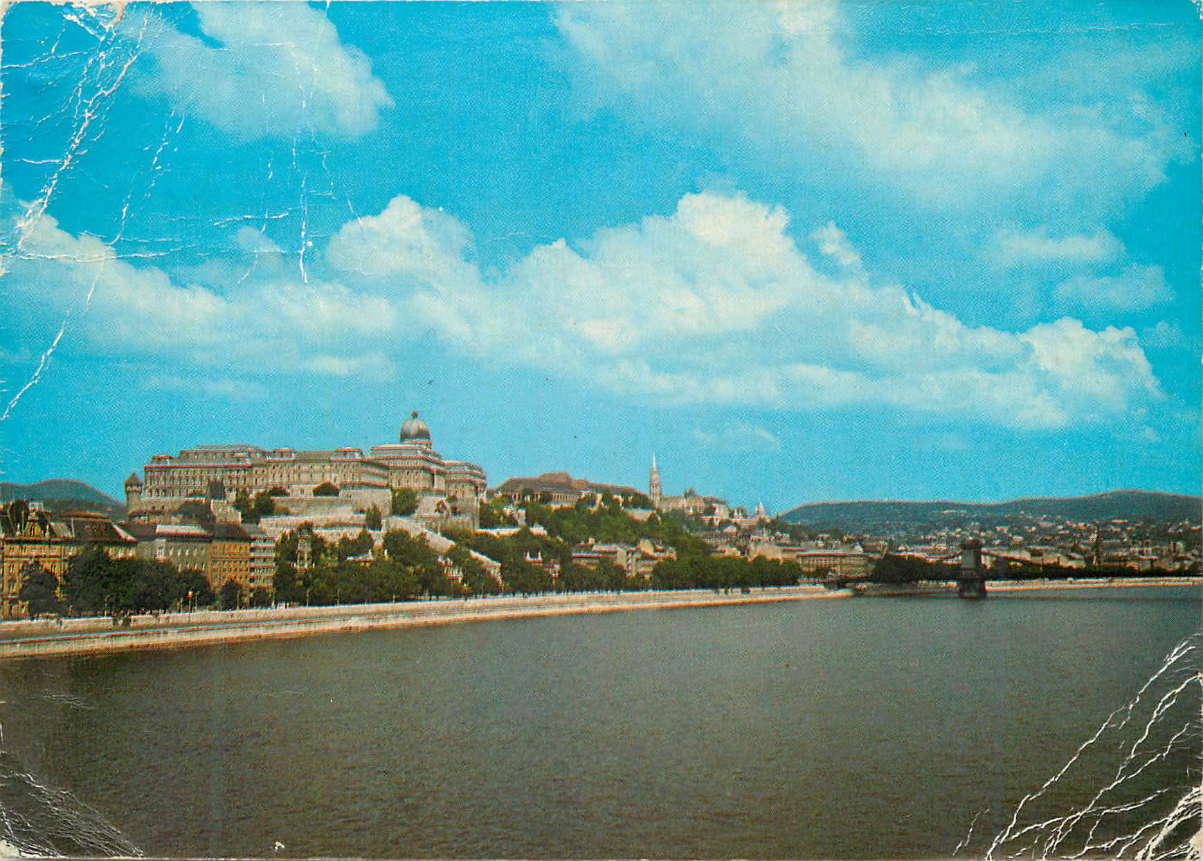 CPM Budapest View with the Buda Castle