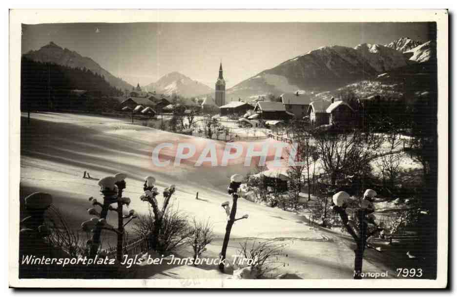 Austria - Austriche - Tyrol - Tirol - Wintersportplatz Igls bei Innsbruck - CPA 