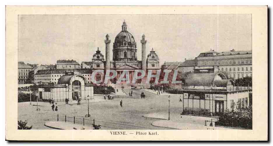 Austria - Austriche - Vienne Wien - Place Karl - CPA 