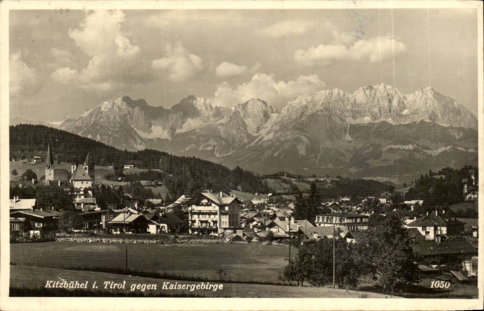 Austria - Austriche - Tirol - Tyrol - Kitzbuehel gegen Kaisergebirge - CPA 