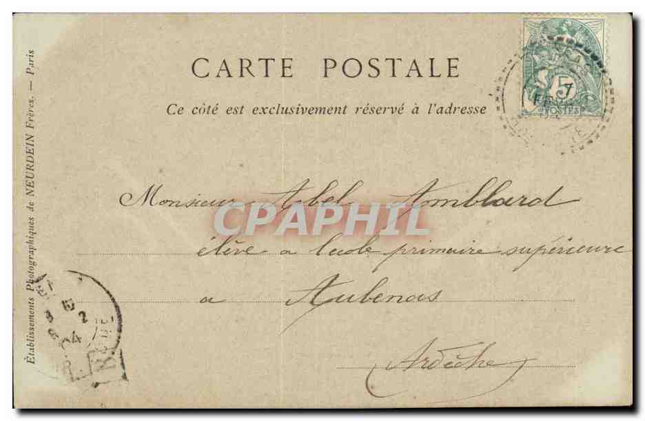 Grenoble — Les Forts Rabot et de la Bastille — Collections ND Phot — Rückseite