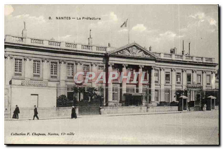 Nantes - Le Prefecture - CPA 