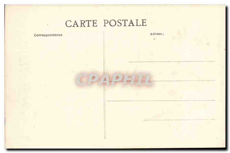 Nantes - Le Prefecture - CPA  — Verso