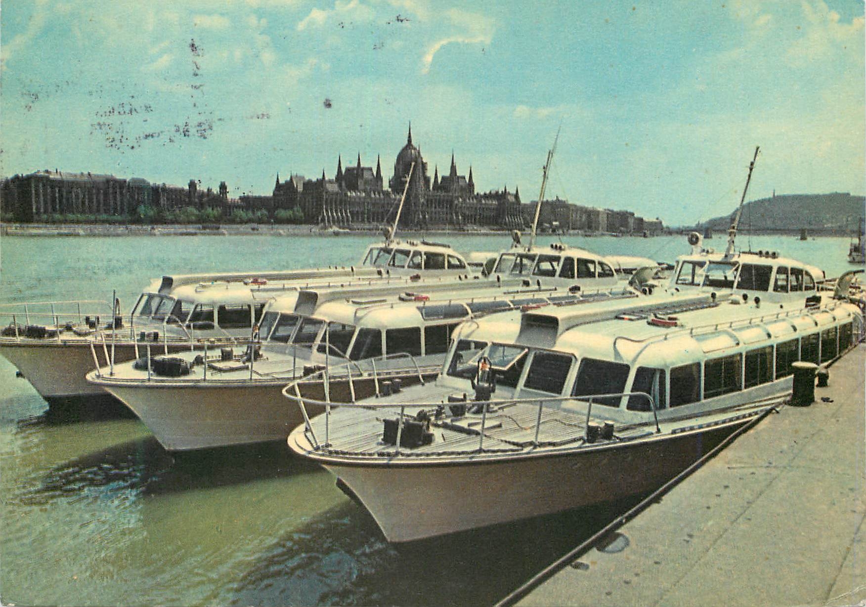 CPM Budapest hydrobuses Bateaux
