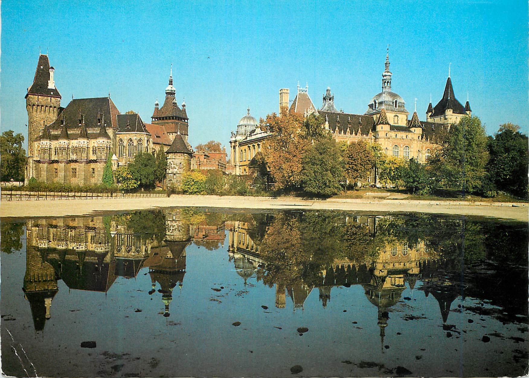 CPM Budapest city park vajdahunyad castles