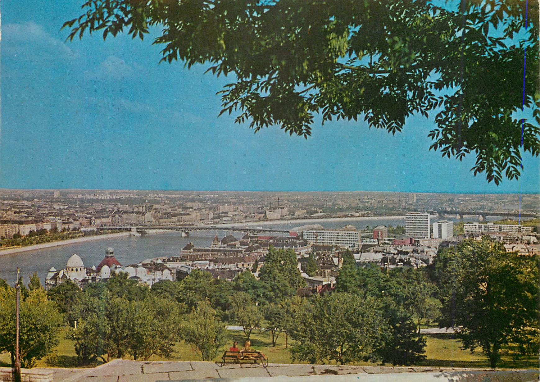 CPM Budapest view of gellert hill