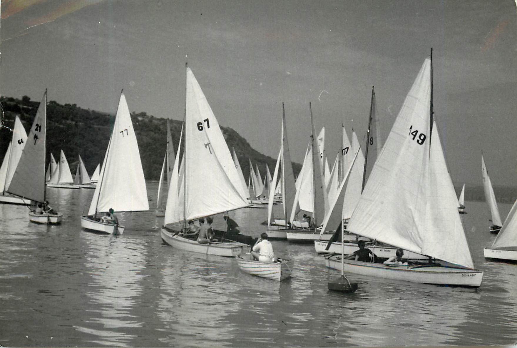 CPM Sailers on the lake balaton Bateaux