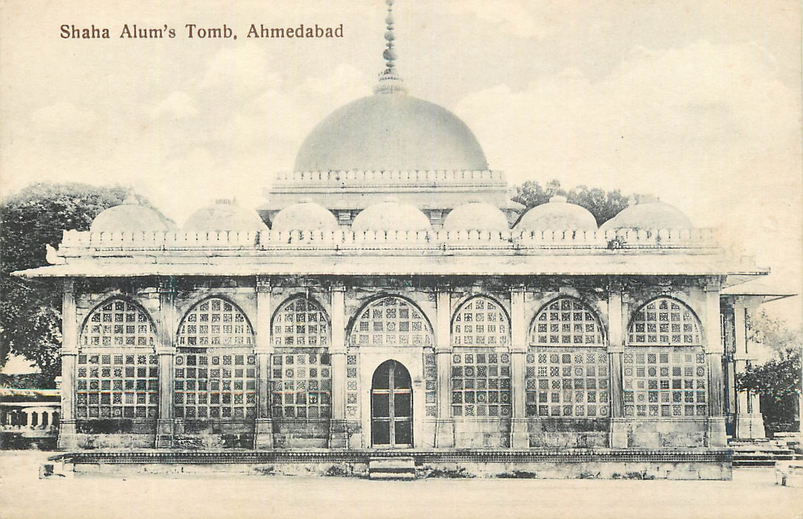 CPM Shaha alum's tomb ahmedabad
