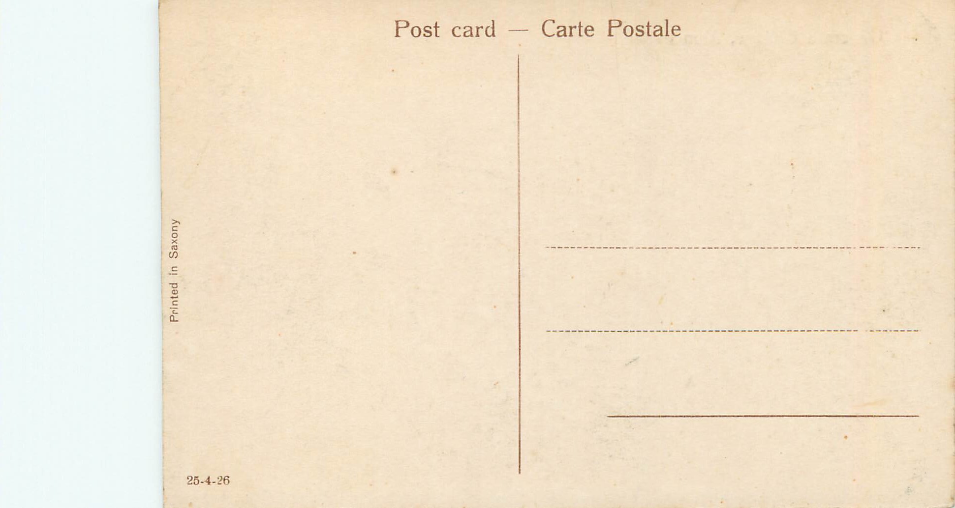 Guzarath College, Ahmedabad — éditeur inconnu, n° de série non visible — Achterkant