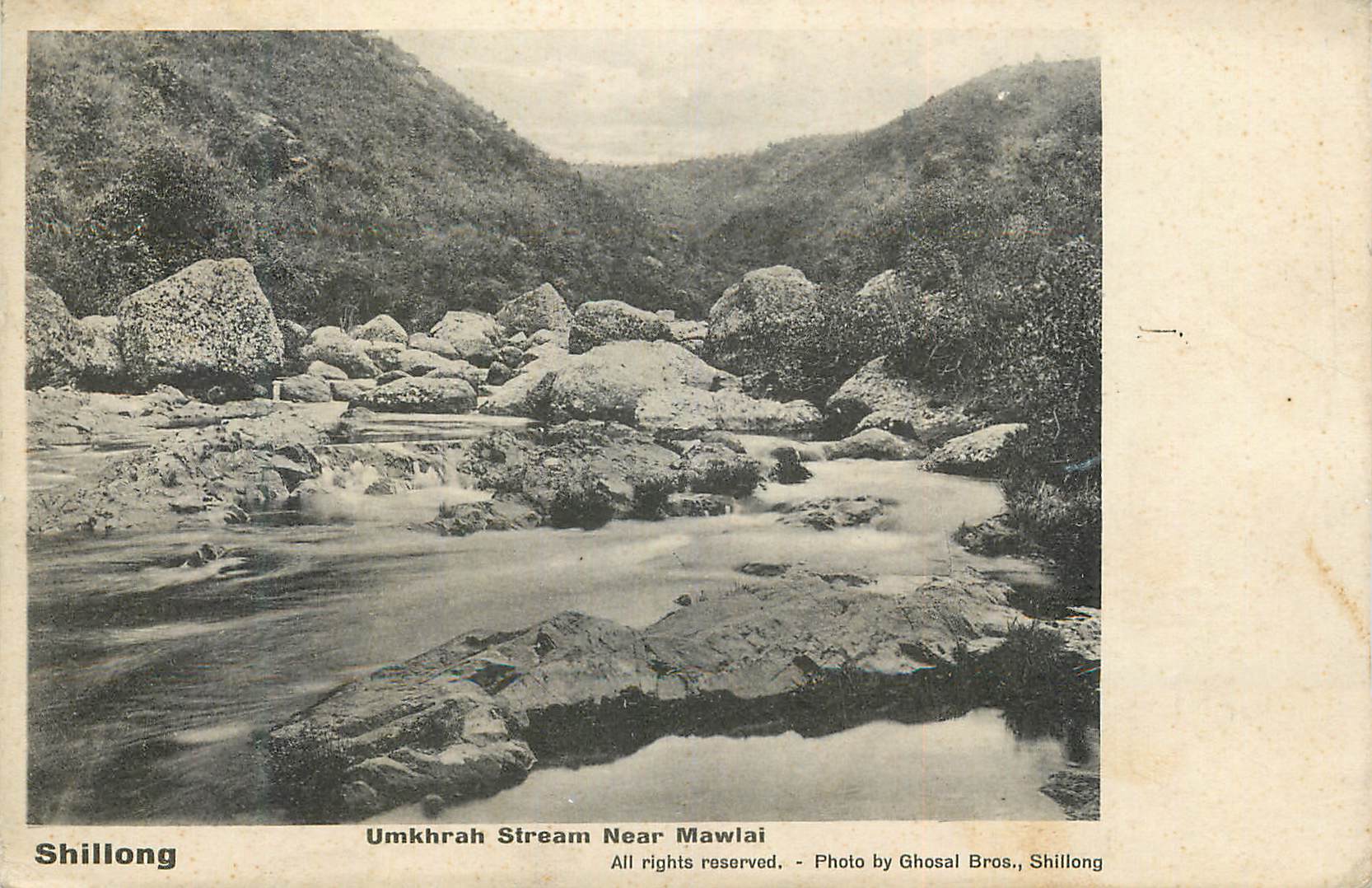 CPA Shillon umkhrah stream near mawlai