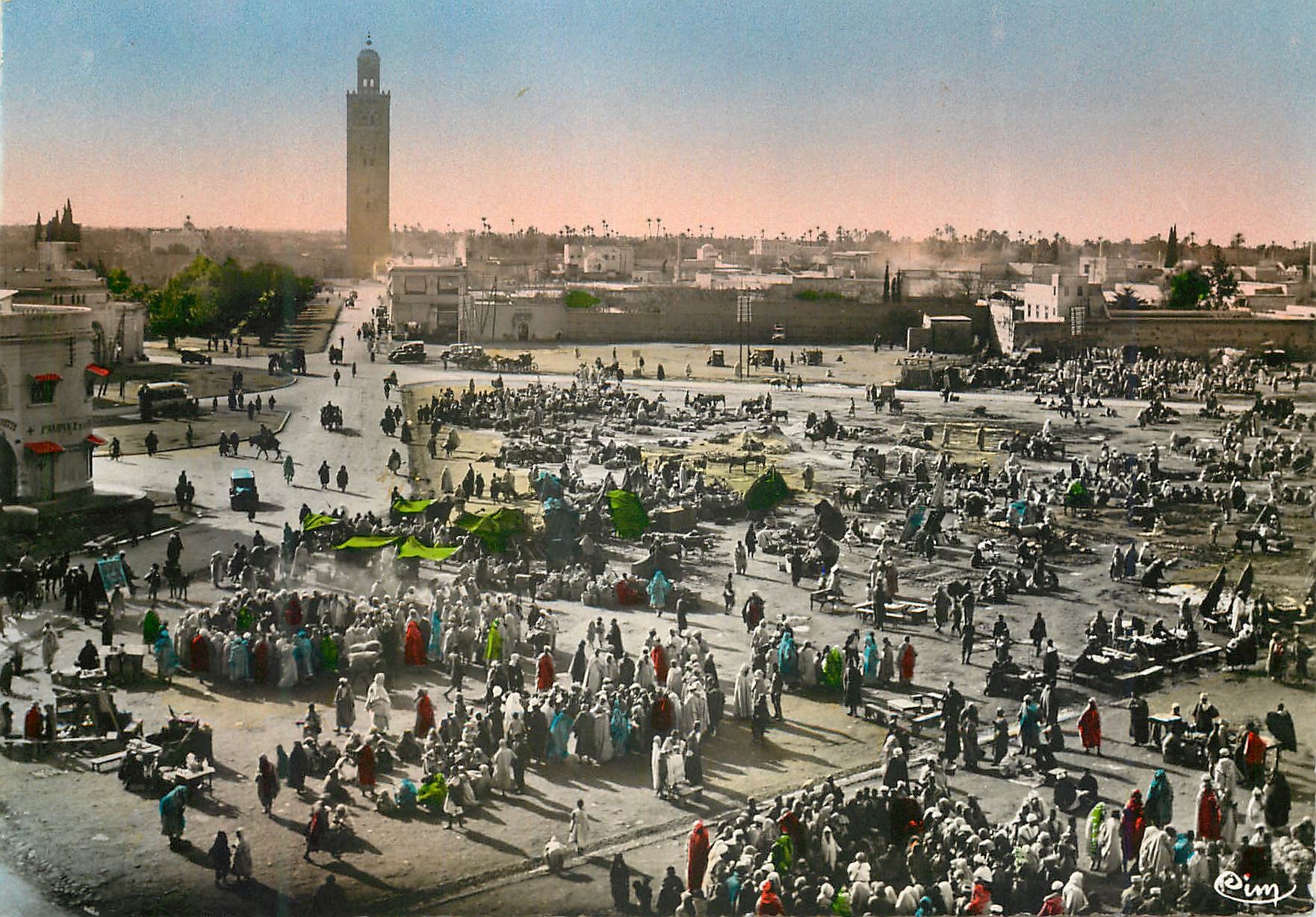 CPM Scenes et types du maroc