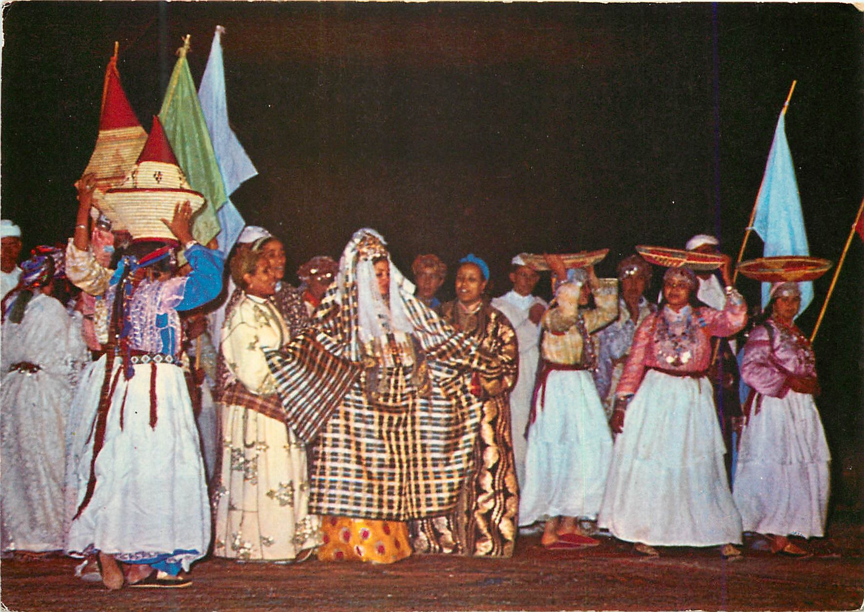 CPM Le marco pittoresque festival au folklore marrakech