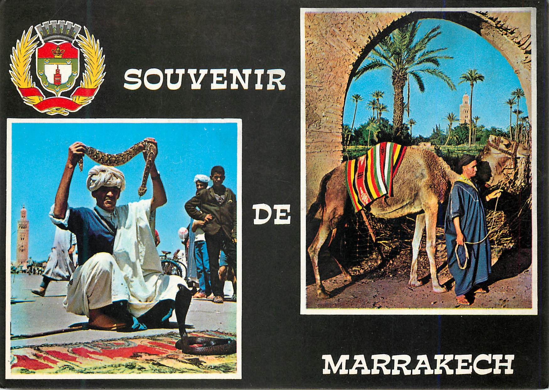 CPM Marrakech souvenir