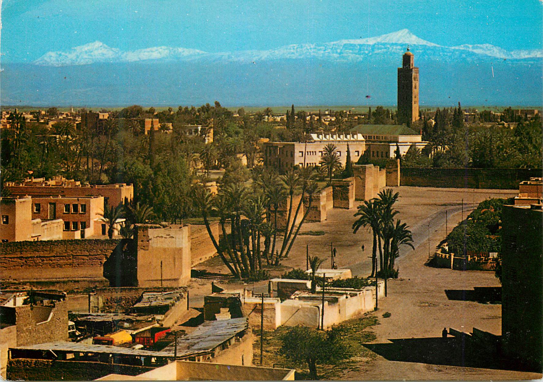 CPM Marrakech Koutoubia et Grand Atlas